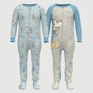 Disney baby 2 Pack Sleepers NWT